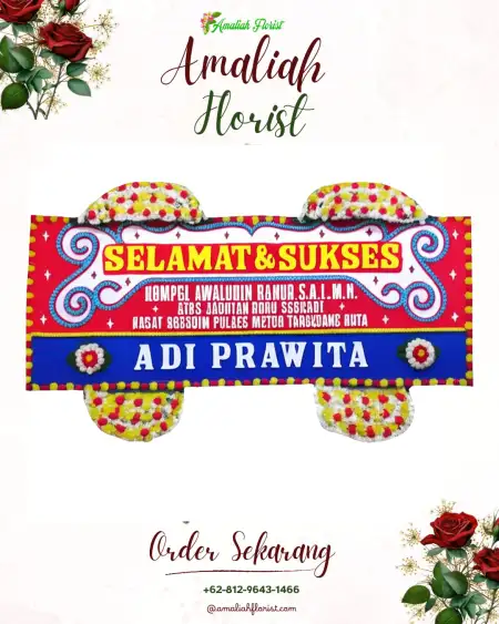Papan Bunga Ucapan Selamat Cikumpay