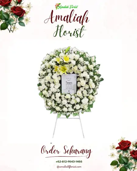 Krans Bunga Duka Cikumpay